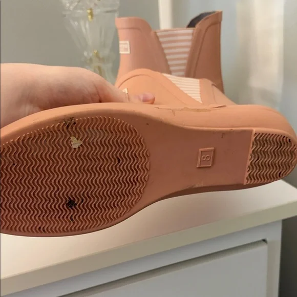 London Fog Blush Women's Ankle Rain Boots - Picture 4 of 6